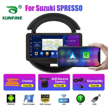 10,33-дюймовое автомобильное радио для Suzuki SPRESSO 2Din Android Восьмиядерный автомобильный стерео DVD GPS навигационный плеер QLED экран Carplay Изображение