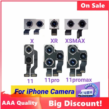 100% Оригинал Для iPhoneX X XR XS XSMax 11 11PRO 11PROMAX Задняя Камера Задняя Камера Гибкий Кабель Для Ремонта Телефона Задняя Камера Изображение