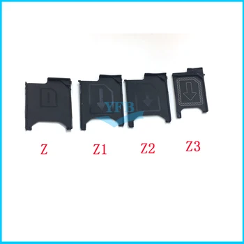 10шт для Sony Xperia Z Z1 Z2 Z3 Z4 T2 Z5 Plus Замена держателя Sim-карты Ultra Premium Compact Single Ремонт Изображение