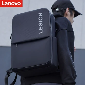 16-дюймовый многофункциональный рюкзак Lenovo P3 для мужчин и женщин, вместительный и качественный ноутбук, сумка с множеством карманов для туризма на открытом воздухе Изображение