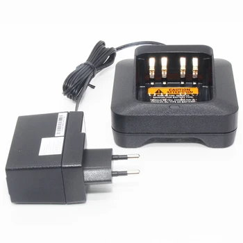 2-полосное зарядное устройство для радио Одноблочное базовое зарядное устройство PMPN4527A для R7 Xir P8668I Xir P8268 EU Plug Изображение