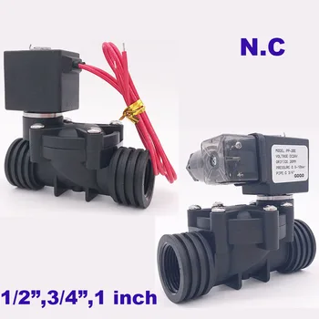 2-ходовой Пластиковый электромагнитный клапан NBR/EPDM/FKM 1/2 