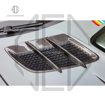 2015-2020 Вентиляционное Отверстие Двигателя AMG GT Для Вентиляционной Крышки Капота Двигателя AMG GTS Из Углеродного Волокна Изображение