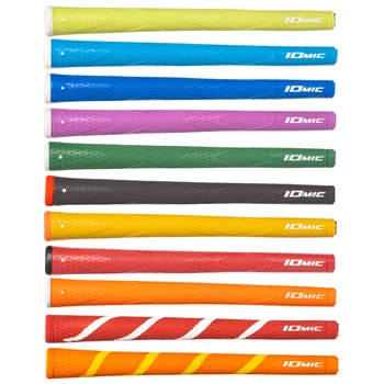 7 шт./лот Iomic Golf Grips Высококачественные резиновые ручки для гольфа из дерева Изображение