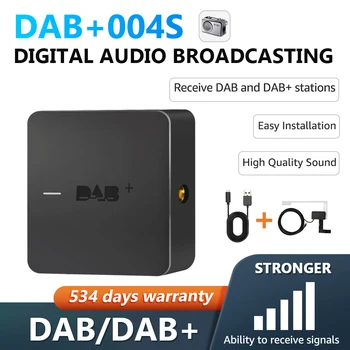 Android-автомобильная стереосистема DAB Plus, USB-усилитель, антенный тюнер, адаптер для приемника HIFI Box, цифровое аудиовещание для автомобильного радио Изображение