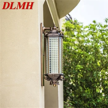 DLMH Наружный Настенный Светильник LED Classic Retro Luxury Light Sconces Водонепроницаемый IP65 Декоративный для Дома Изображение
