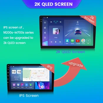NaviFly 9/10-дюймовый QLED-экран Обновления серии 9863/7862 2000 * 1200, без Android-радио, не продается отдельно Изображение
