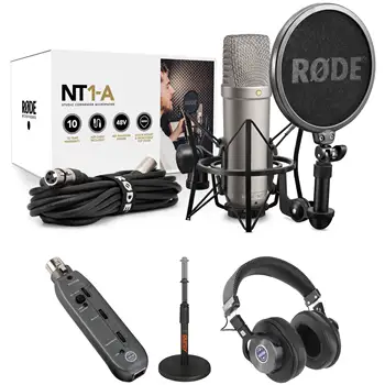 Rode NT1-Комплект микрофона/USB-предусилителя Изображение