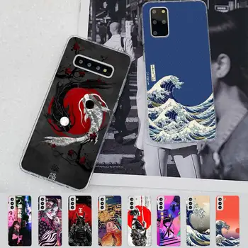 Yinuoda Чехол для телефона в японском стиле для Samsung S21 A10 для Redmi Note 7 9 для Huawei P30Pro Honor 8X 10i чехол Изображение