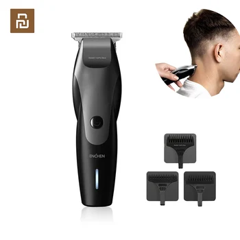 Youpin ENCHEN Машинка для стрижки волос Hummingbird Профессиональный парикмахер для мужчин Электрические триммеры для волос Перезаряжаемая машинка для стрижки волос Home Изображение