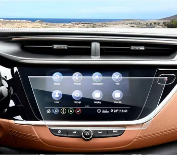 Автомобильная GPS-Навигационная Защитная Пленка для Ford Encore 2020 -2023 ЖК-экран из закаленного стекла защитная пленка для автомобильного Экрана Изображение