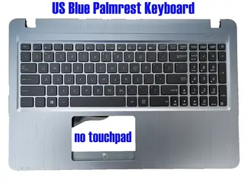 Американская синяя клавиатура с подставкой для рук для Asus A540M A540MA A540MB A540S A540SA A540SC A540Y A540YA Изображение