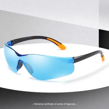 Брендовые дизайнерские велосипедные солнцезащитные очки Поляризованные солнцезащитные очки Роскошные винтажные велосипедные очки Спортивные линзы Eyewear Oculos Изображение