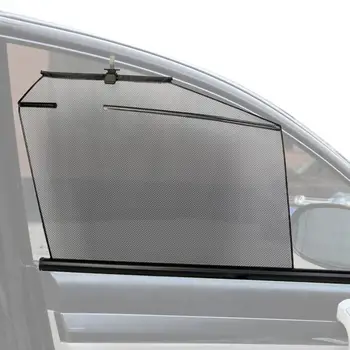 Детские автомобильные шторки для боковых окон Универсальные автомобильные оконные экраны Подходят для большинства автомобилей Автомобильные шторки для боковых и задних окон Изображение