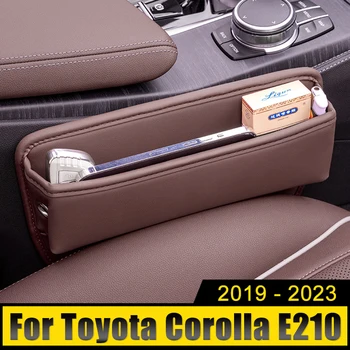 Для Toyota Corolla E210 2019 2020 2021 2022 2023 Гибридное Автокресло С Щелевым Отделением Для Хранения Держатель Телефона Коробка Многофункциональная Сумка С Зазором Изображение