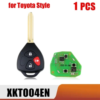 Для Xhorse XKTO04EN Универсальный проводной дистанционный брелок с 3 кнопками для Toyota Style для VVDI Key Tool Изображение