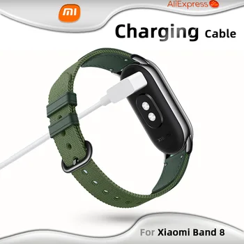 Для зарядного устройства Xiaomi Mi Band 8 с небольшой квадратной головкой, магнитный зарядный кабель 2 с автоматической адсорбцией, удобный магазин, совместимый с Redmi Band2 Изображение