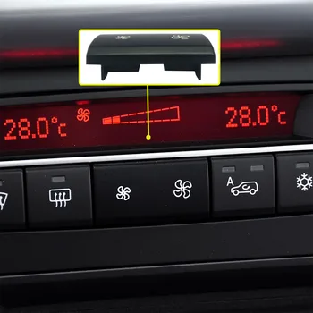 Замена крышки кнопки регулировки скорости вентилятора автомобильного кондиционера/панели климат-контроля для BMW X5 E70 2006-2013/X6 E71 2007-2014 Изображение