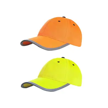 Защитная шляпа, светоотражающая кепка для бега, бейсболка с высокой видимостью, повседневная кепка на Хэллоуин для друзей, мужчин, женщин, членов семьи Изображение