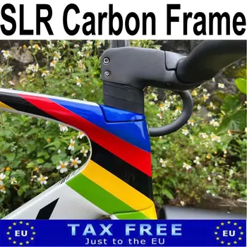 Карбоновая велосипедная рама T1000 SLR Aero Road, дисковый тормоз, глянцевый руль для велосипеда, 50 цветов XDB DPD Ship Изображение