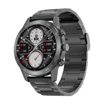 Классический дизайн Смарт-часов с Bluetooth-вызовом для мужчин, беспроводная зарядка NFC, мониторинг сердечного ритма, ЭКГ, умные часы, 100 + спортивных режимов Изображение