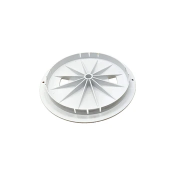 Крышка скиммера, 10-дюймовые круглые сменные крышки фильтров, фильтрующая крышка, запасная часть для слива бассейнов для наружного и внутреннего использования Изображение