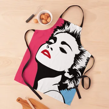 Мадонна в стиле поп-арт 80-х годов. Фартук для косметолога, детский фартук Изображение