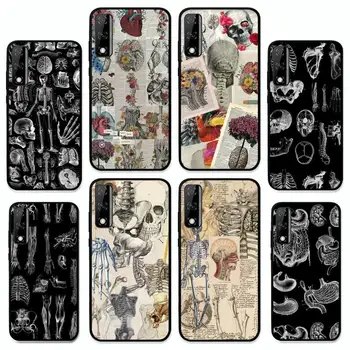 Медицинский чехол для телефона с анатомией человека для Huawei Y 6 9 7 5 8s prime 2019 2018 enjoy 7 plus Изображение