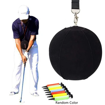Мяч-тренажер для игры в гольф, умный надувной мяч из ПВХ, для коррекции осанки, тренажер с надувным устройством, THANKSLEE Изображение