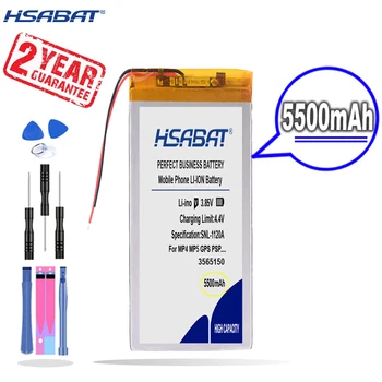 Новое поступление [HSABAT] 5500 мАч 3565150 Сменный Аккумулятор для планшетного ПК 7 дюймов 8 дюймов 9 дюймов 10 дюймов 11 дюймов Изображение