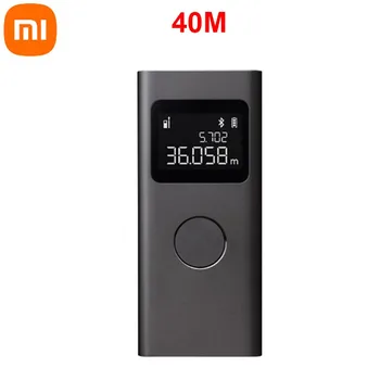 Новый Xiaomi Smart Laser Tape Measure Дальномер Интеллектуальный 40-Метровый ЖК-дисплей Лазерный Дальномер Подключается к приложению MiHome Изображение