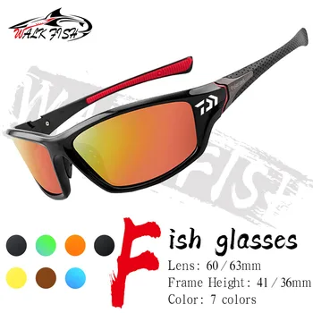 ПОЛЯРИЗОВАННЫЕ солнцезащитные очки для рыбалки, велосипедные Классические солнцезащитные очки, мужские очки для вождения, мужские солнцезащитные очки, Винтажные солнцезащитные очки для путешествий Изображение