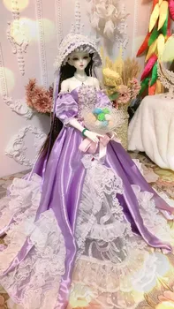 Платье для кукол BJD подходит только для 1/3 кукольного платья Изображение