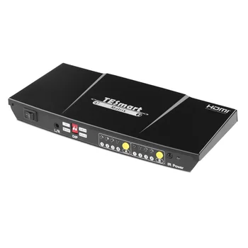 Поддержка видео Матрицы TESmart 4x2 HDMI 4K 30HZ 5.1/Режимы обхода L/R S/PDIF Аудио HDCP 1.4 С Матричным Переключателем EDID-Эмуляторов Изображение