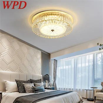 Потолочное освещение WPD LED, роскошные хрустальные светильники для дома для украшения столовой Изображение
