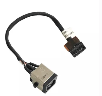 Разъем питания постоянного тока с кабелем для ноутбука HP 6760b 8570p Гибкий кабель для зарядки постоянным током Изображение