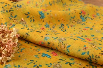 Растение цветок рами высококачественная натуральная ткань оригинальный свободный халат из ткани для платья Изображение
