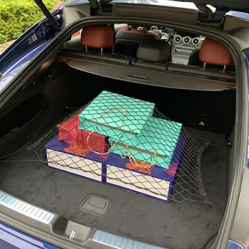 Сетка-органайзер для хранения в заднем багажнике автомобиля для Land Rover Range Rover Velar Evoque Freelander Discovery Vision Defender Изображение