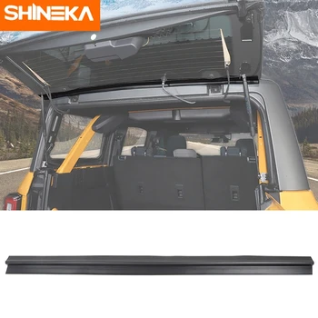 Стеклянная дверь багажника автомобиля SHINEKA, Водосточный желоб на крыше, Уплотнительная прокладка для отвода дождевой воды, Аксессуары для Ford Bronco 2021 2022 гг. Изображение