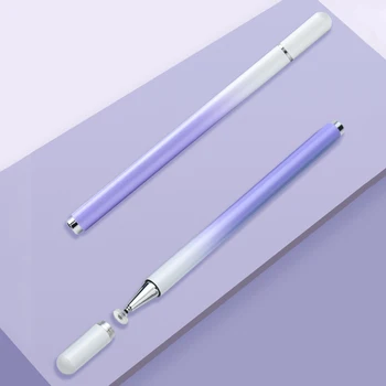 Универсальная ручка с сенсорным экраном WK5000 Стилус для рисования градиентным цветом Емкостный карандаш Чувствительный гладкий для планшета мобильного телефона Изображение