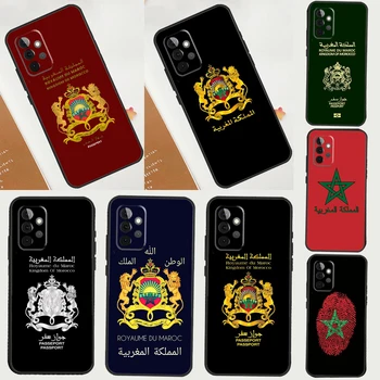 Чехол с Флагом Марокко для Samsung Galaxy A54 A34 A14 A52S A12 A22 A32 A52 A50 A51 A71 A13 A53 A33 Чехол Изображение