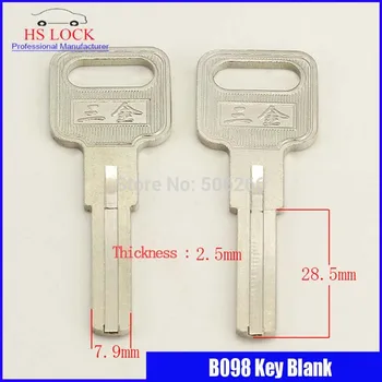 заготовка дверного ключа hengfeng shuangjian Civil key blank suit для вертикального станка для резки ключей embryo B098 Изображение