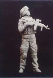 миниатюры в масштабе 1/35 Современные солдаты США набор моделей из смолы фигурка Бесплатная доставка Изображение